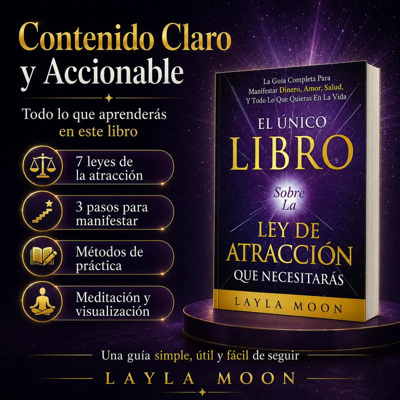 El Único Libro Sobre La Ley de Atracción Que Necesitarás — Español — product image 8