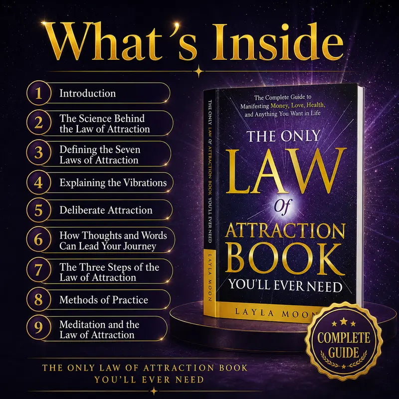 The Only Law of Attraction Book You'll Ever Need — English