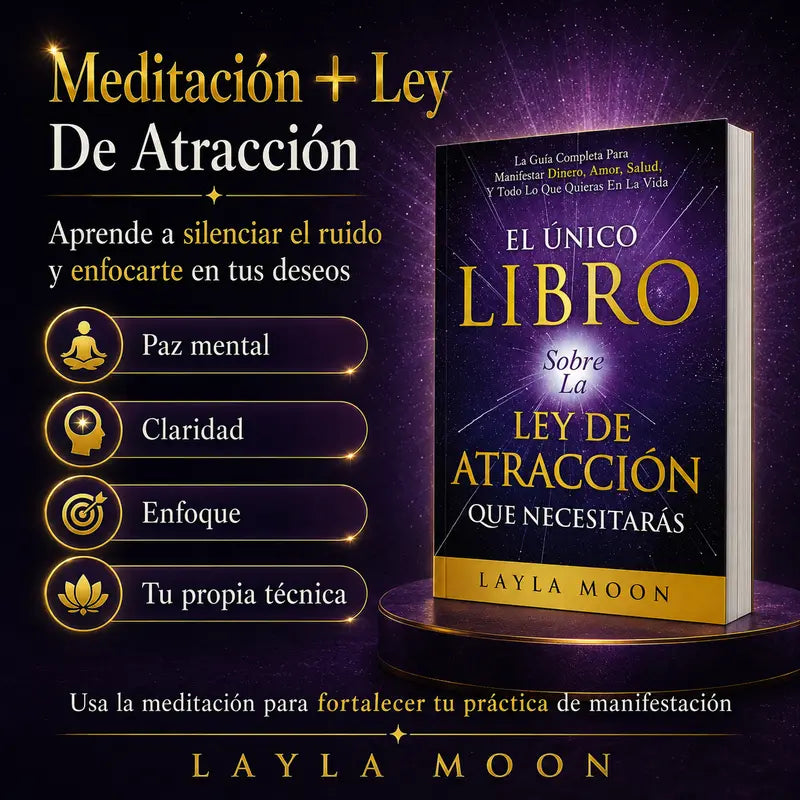 El Único Libro Sobre La Ley de Atracción Que Necesitarás — Español